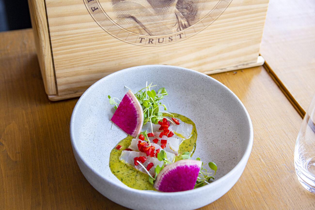 Striped Bass Crudo CorkDork